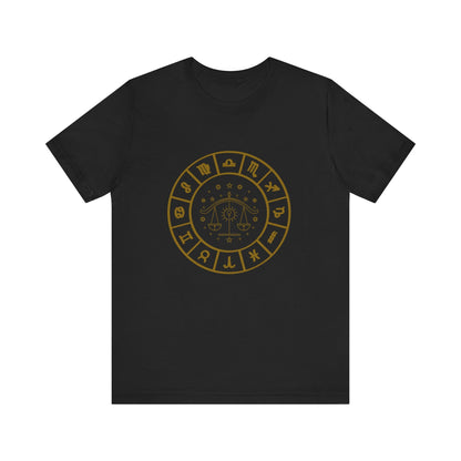 LIBRA Astrology Zodiac Graphic Tee shirt