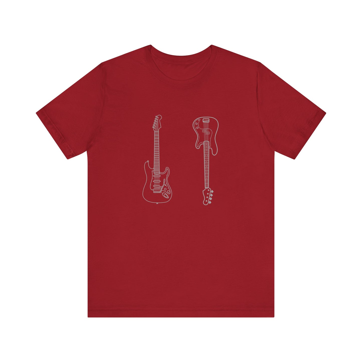 Guitar Lover's Unisex Tee, Music Gift, Rock Band Shirt, Festival Wear, Vintage Style Graphic Tee, Casual Concert Top