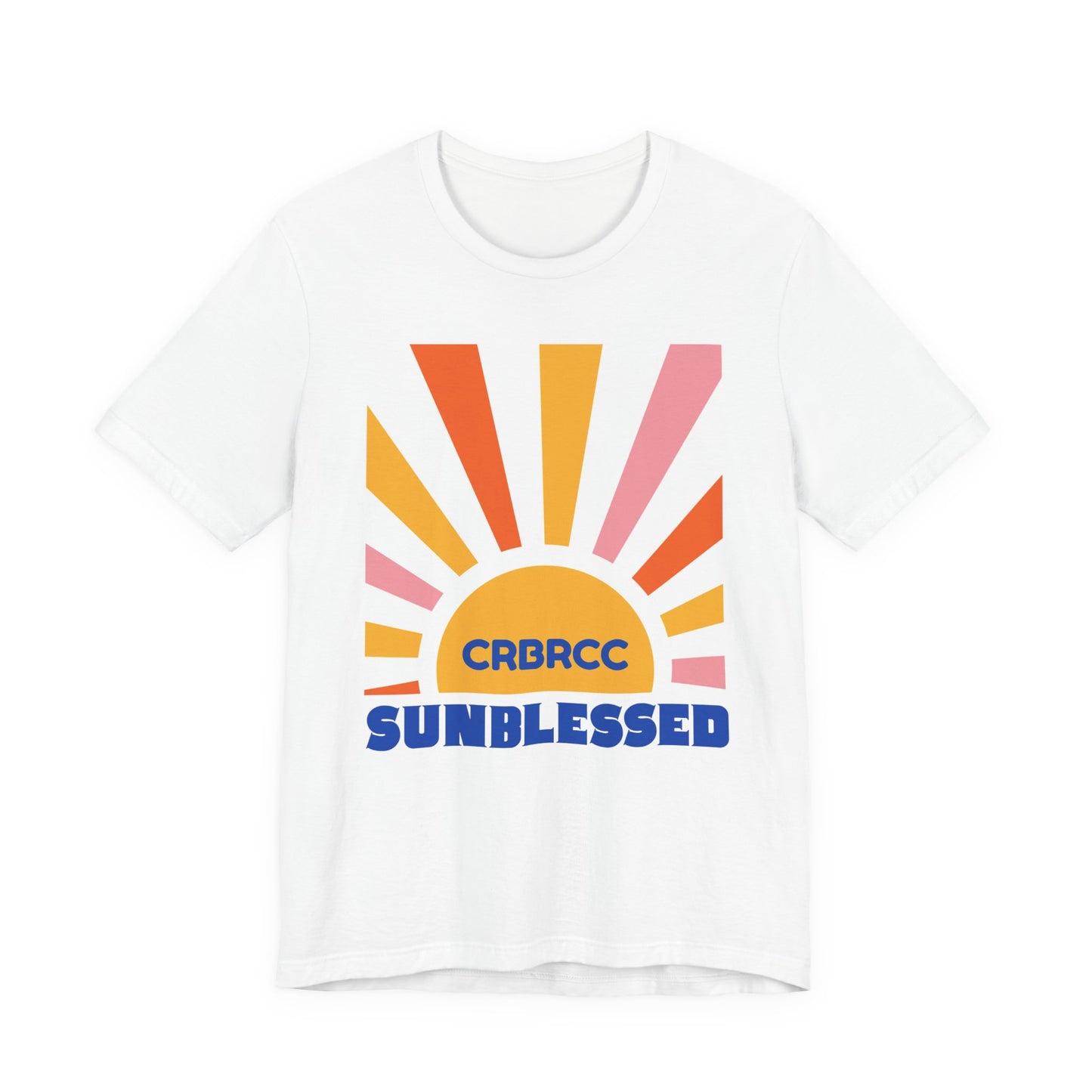 Retro Sun Blessed Tee - Unisex Jersey Short Sleeve T-Shirt, Summer Vibes, Beach Days, Gift for Sun Lovers, Casual Wear, Outdoor Fun