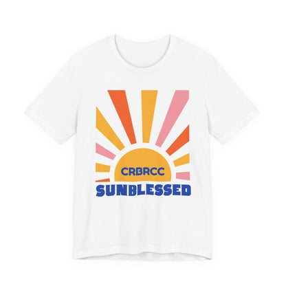 Retro Sun Blessed Tee - Unisex Jersey Short Sleeve T-Shirt, Summer Vibes, Beach Days, Gift for Sun Lovers, Casual Wear, Outdoor Fun