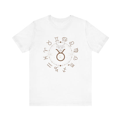 TAURUS Zodiac Clock Tee - Unisex t shirt
