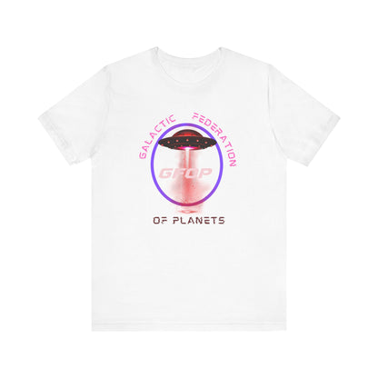 Galactic Federation Unisex Tee, Space-Themed Shirt, Sci-Fi Apparel, Gift for Space Lovers, Casual Graphic Tee, Summer Fashion
