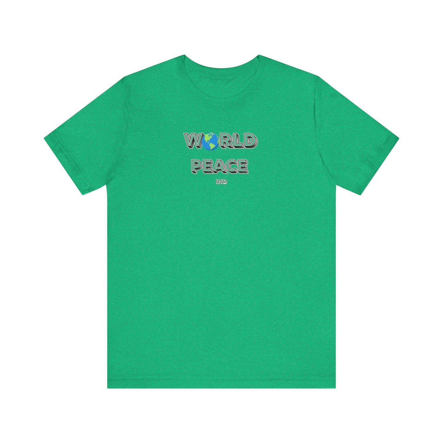 World Peace Unisex Jersey Tee - Casual Comfort for Every Occasion