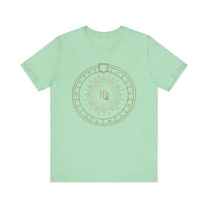 Virgo Zodiac Short Sleeve unisex t shirt
