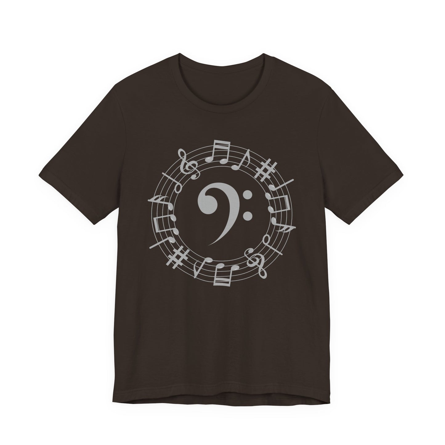 Music Note Unisex Jersey Tee, Musical Gift, Music Lover Shirt, Perfect for Concerts, Music Festivals, Unique Music Tee, Birthday Gift