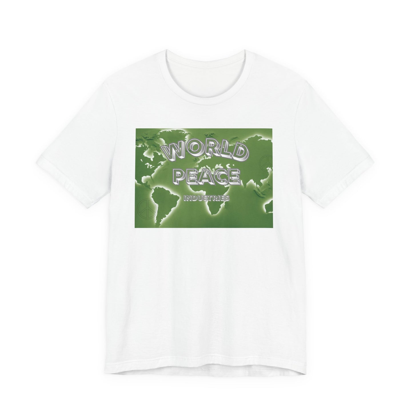 World Peace Unisex Jersey Tee - Eco-Friendly Graphic T-Shirt