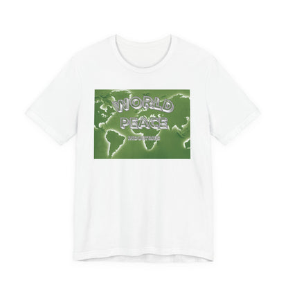 World Peace Unisex Jersey Tee - Eco-Friendly Graphic T-Shirt
