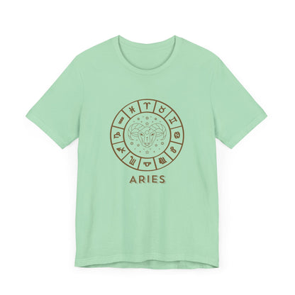 Aries Zodiac Tee, Unisex T Shirt