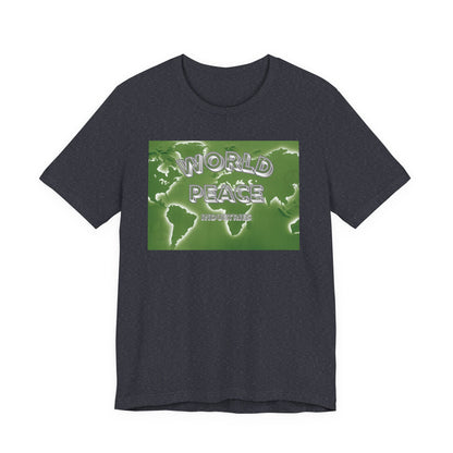 World Peace Unisex Jersey Tee - Eco-Friendly Graphic T-Shirt