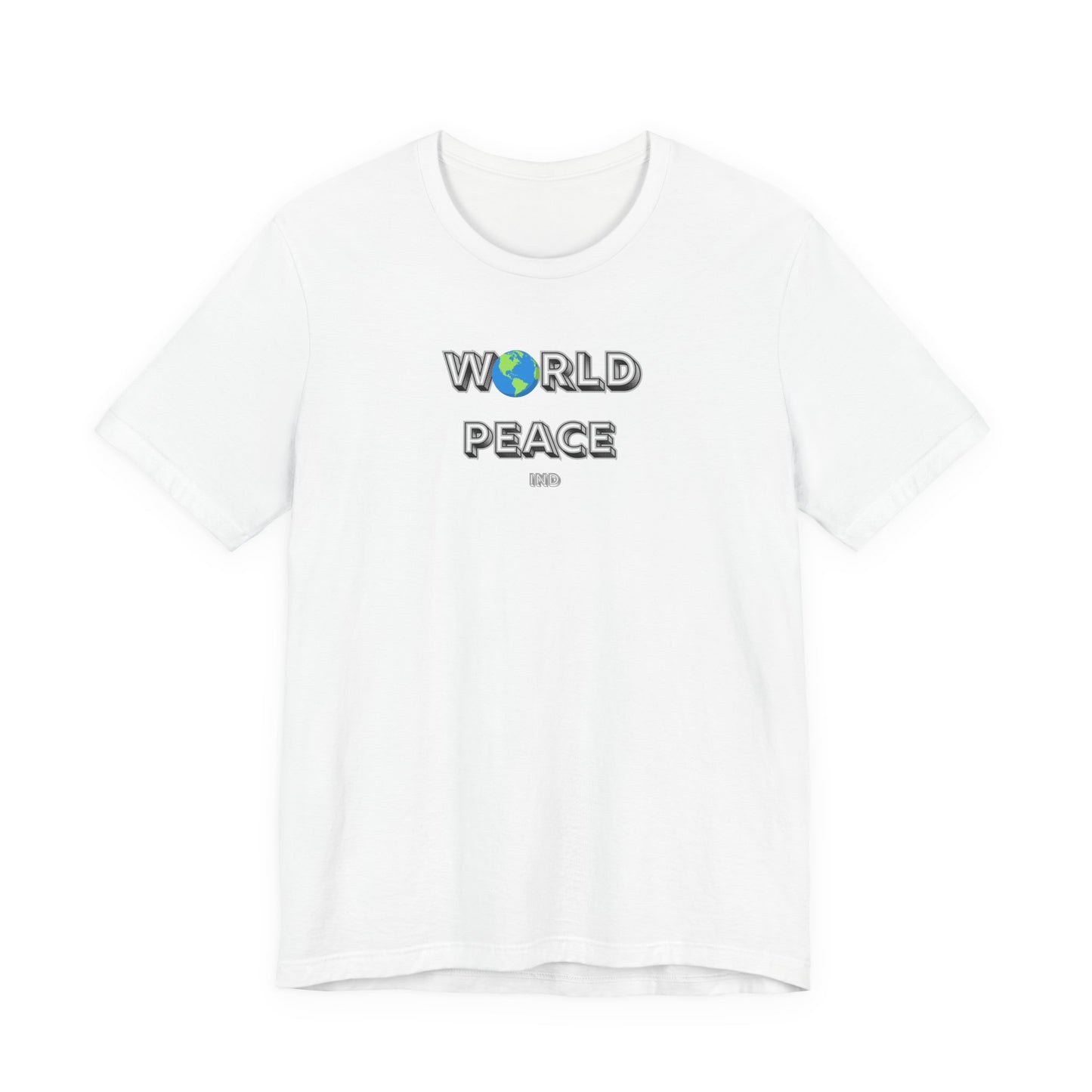World Peace Unisex Jersey Tee - Casual Comfort for Every Occasion