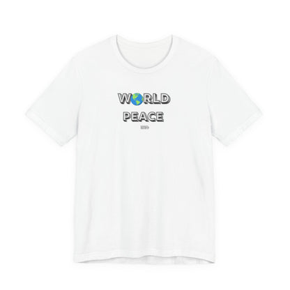 World Peace Unisex Jersey Tee - Casual Comfort for Every Occasion