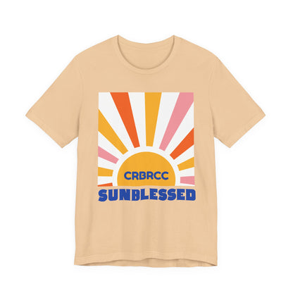 Retro Sun Blessed Tee - Unisex Jersey Short Sleeve T-Shirt, Summer Vibes, Beach Days, Gift for Sun Lovers, Casual Wear, Outdoor Fun