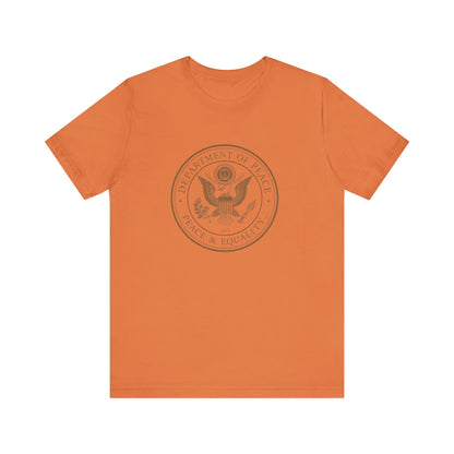 Department of Peace Unisex Jersey Tee - Embrace Peace & Equality