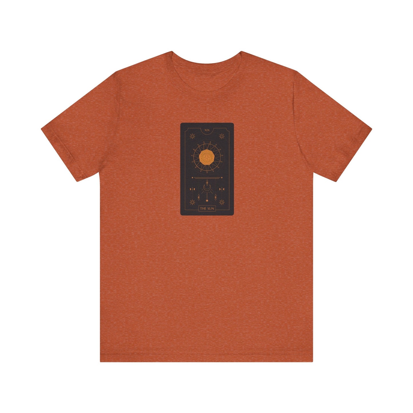 Sun tarot card tee shirt