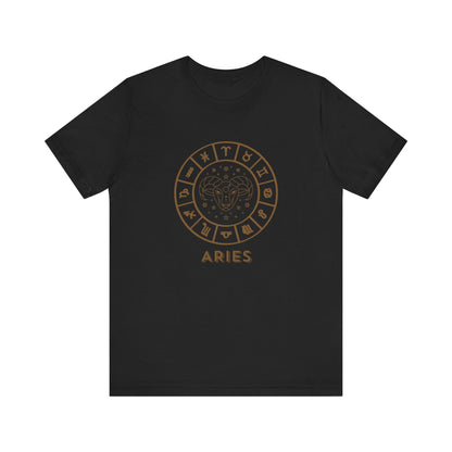 Aries Zodiac Tee, Unisex T Shirt