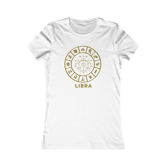 Libra Zodiac women's tee shirt