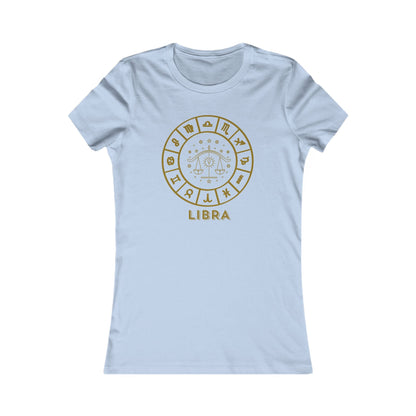 Libra Zodiac women's tee shirt