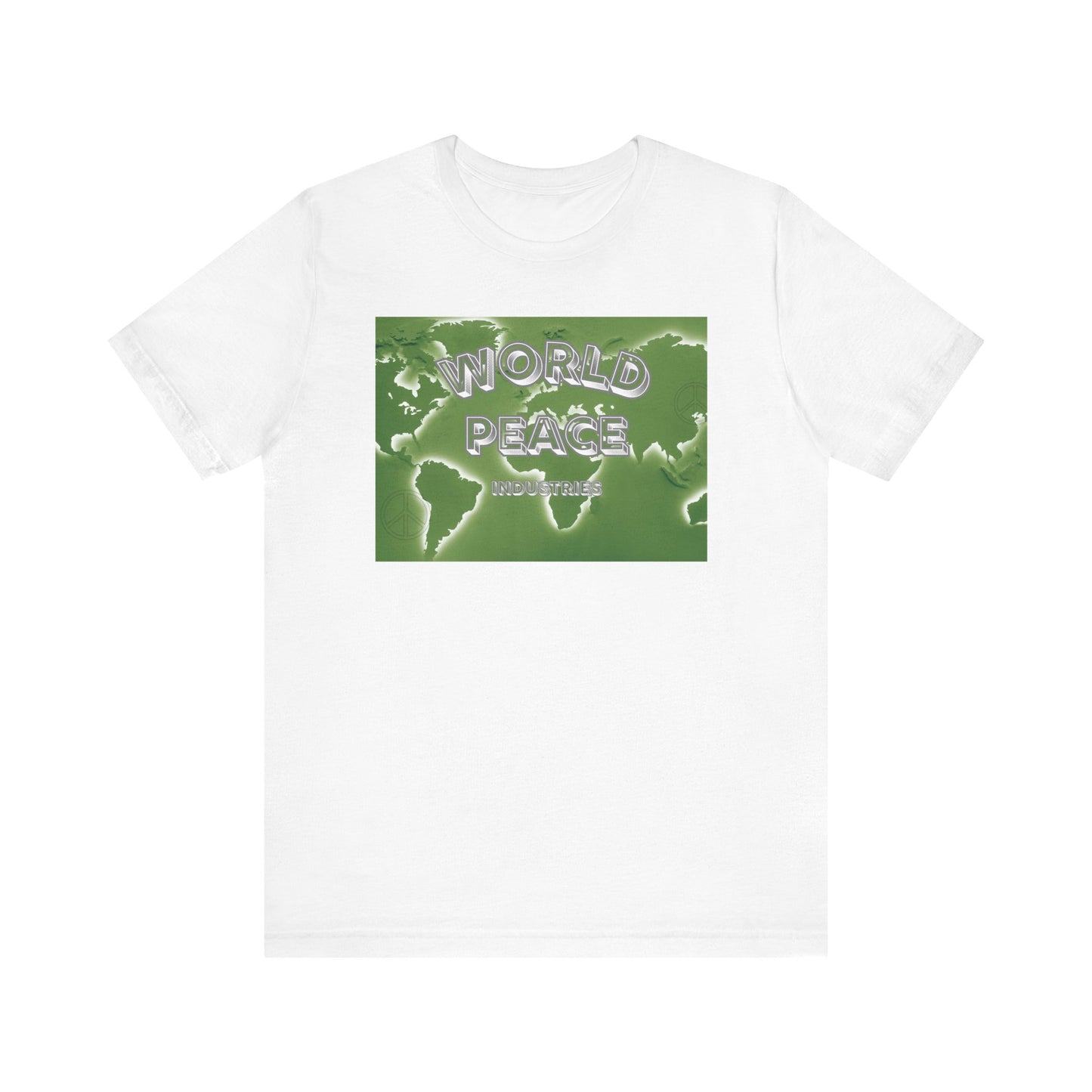 World Peace Unisex Jersey Tee - Eco-Friendly Graphic T-Shirt