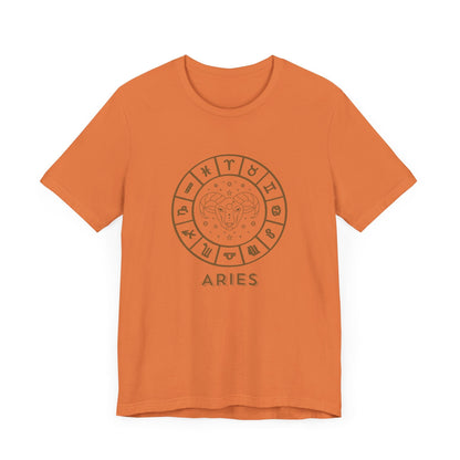 Aries Zodiac Tee, Unisex T Shirt