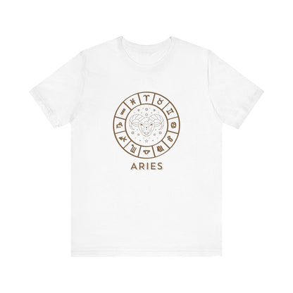 Aries Zodiac Tee, Unisex T Shirt