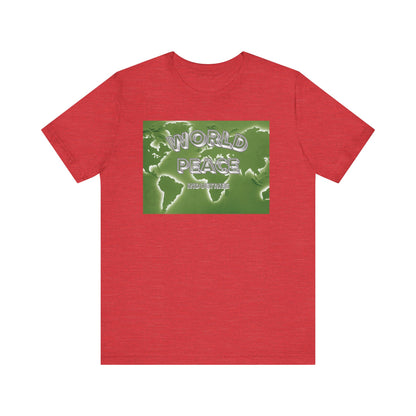 World Peace Unisex Jersey Tee - Eco-Friendly Graphic T-Shirt