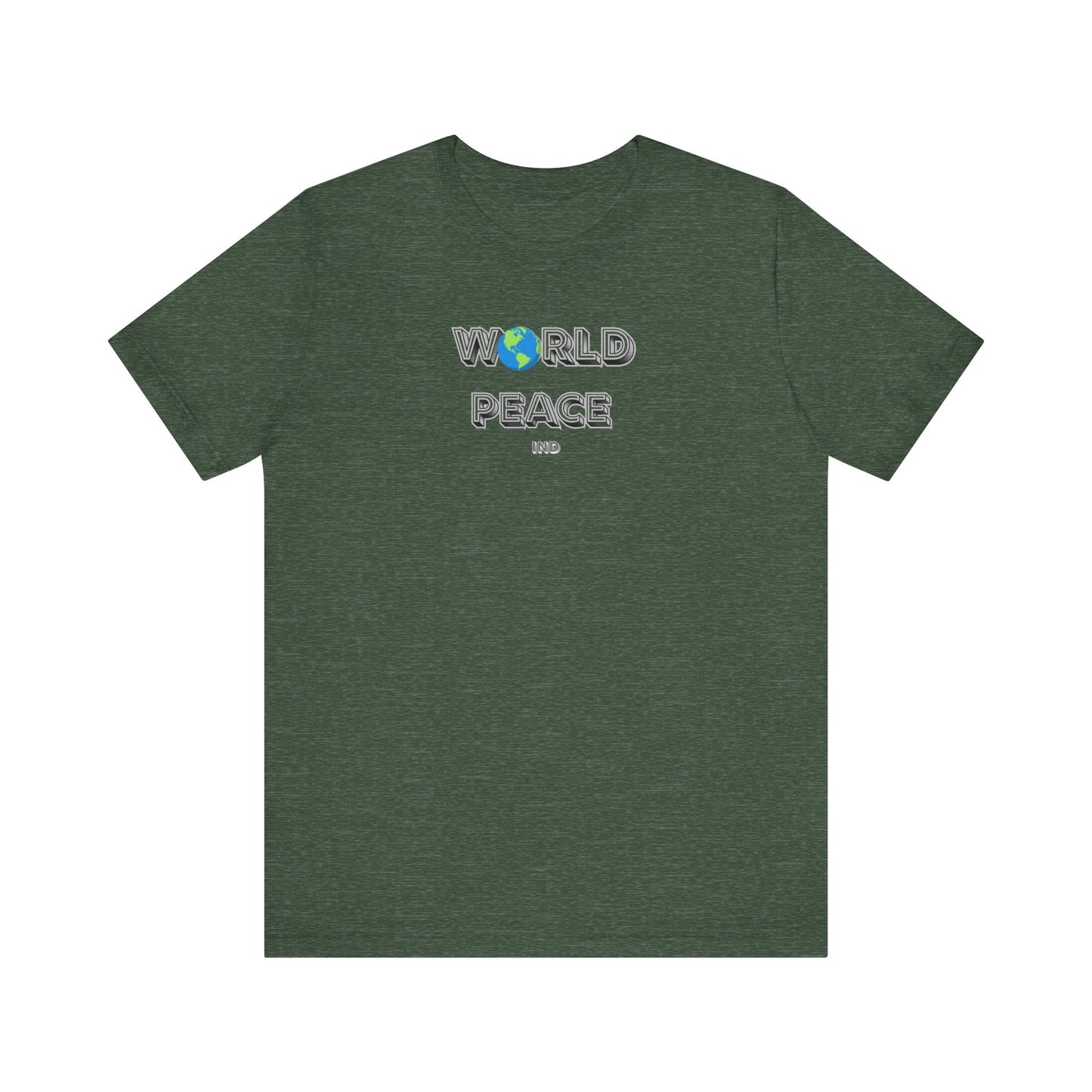 World Peace Unisex Jersey Tee - Casual Comfort for Every Occasion