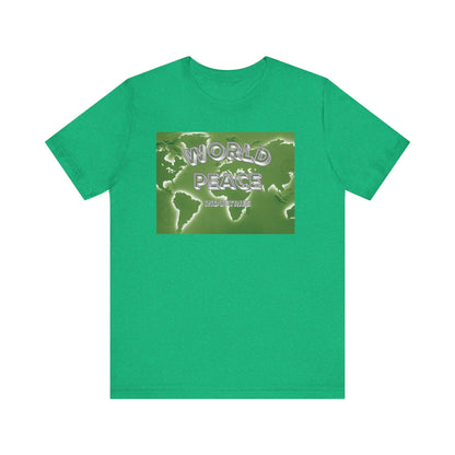 World Peace Unisex Jersey Tee - Eco-Friendly Graphic T-Shirt