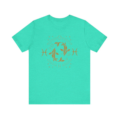Pisces Zodiac Symbol Unisex Tee