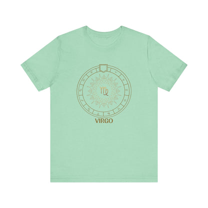 Virgo Zodiac Short Sleeve Tee,