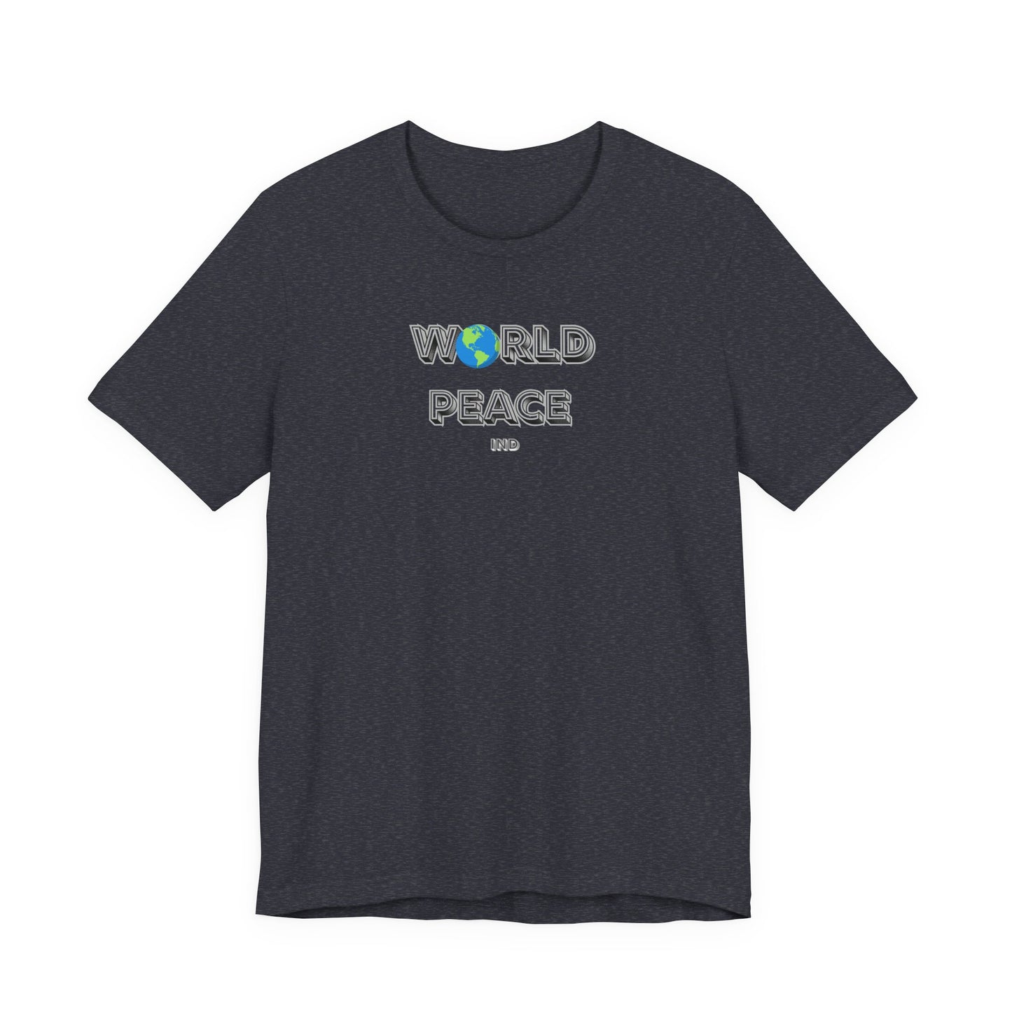 World Peace Unisex Jersey Tee - Casual Comfort for Every Occasion