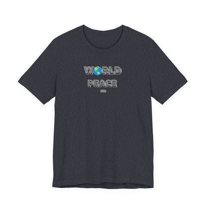 World Peace Unisex Jersey Tee - Casual Comfort for Every Occasion