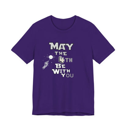 Star Wars May the 4th Be with You Tee, Unisex Graphic T-Shirt, Geeky Gift, Casual Wear, Star Wars Day Apparel, Movie Fan Shirt