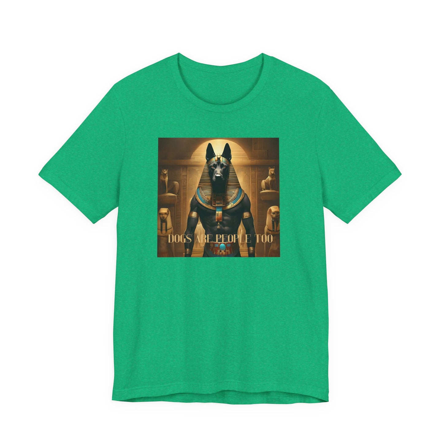 Anubis Graphic Tee — Egyptian God 'Dogs Are Pleasing Too' Vintage Art T-Shirt