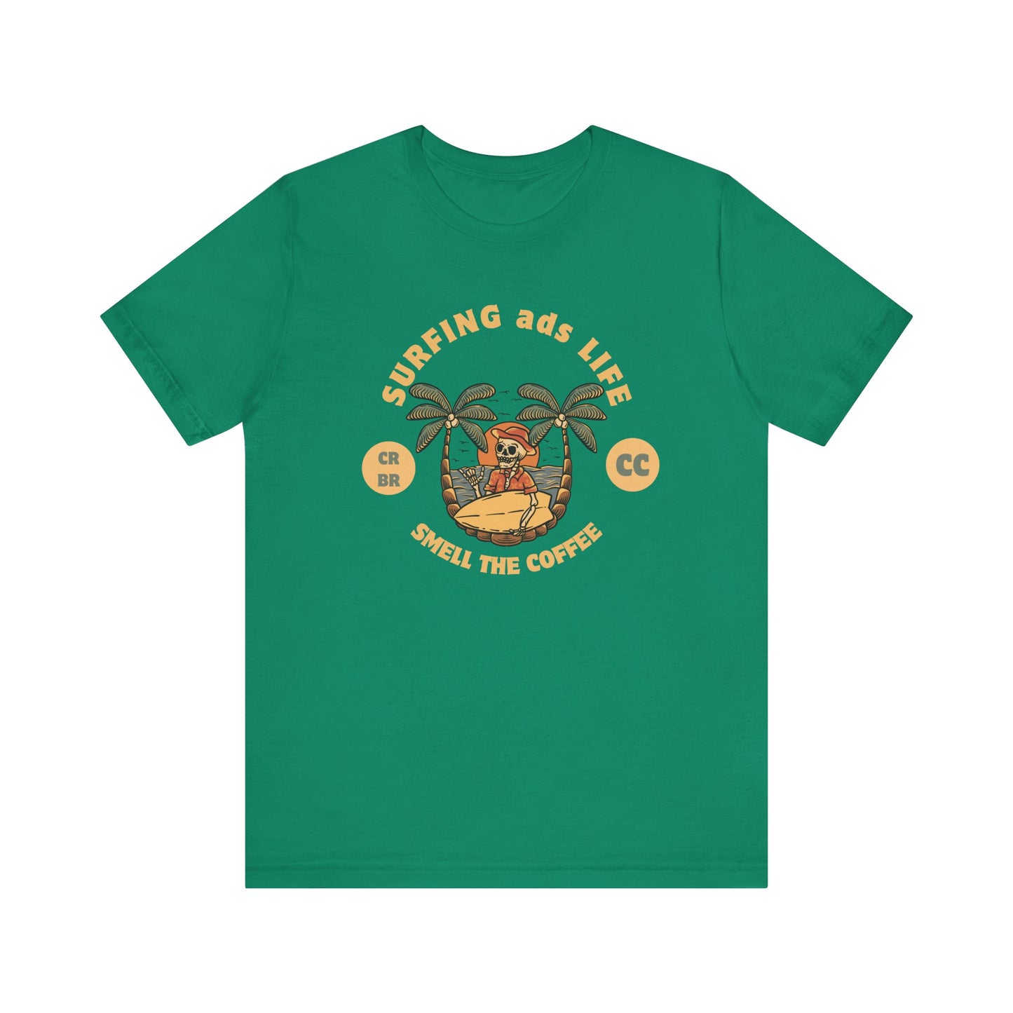 Surfing Life Short Sleeve Tee - Perfect Beachwear, Casual Outing Top, Summer Vibe Shirt, Gift for Surf Lovers, Comfy Everyday Wear