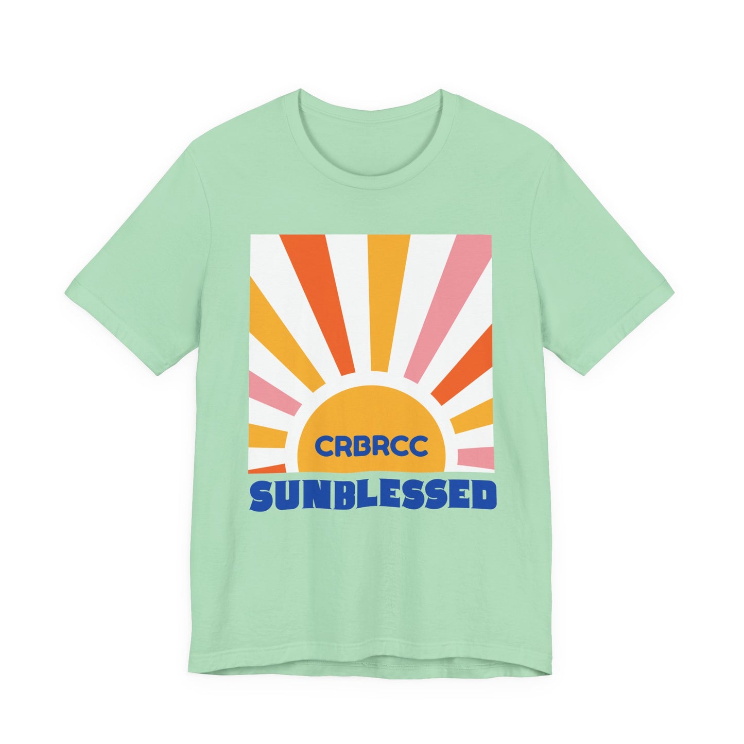 Retro Sun Blessed Tee - Unisex Jersey Short Sleeve T-Shirt, Summer Vibes, Beach Days, Gift for Sun Lovers, Casual Wear, Outdoor Fun