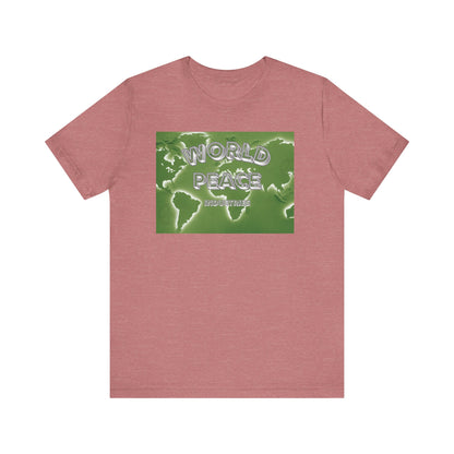 World Peace Unisex Jersey Tee - Eco-Friendly Graphic T-Shirt
