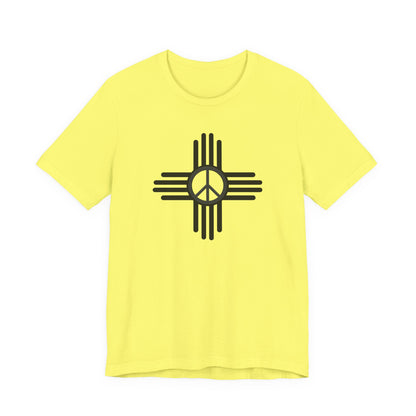 Zia Peace Symbol T-Shirt — Minimal New Mexico Zen Tee