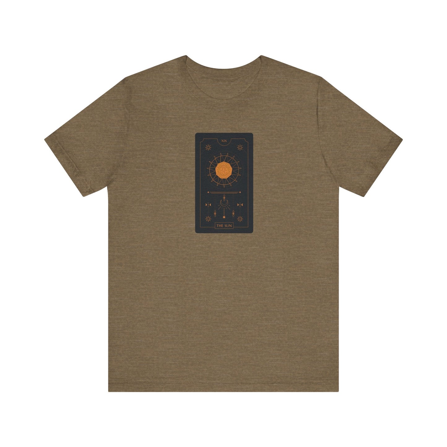 Sun tarot card tee shirt