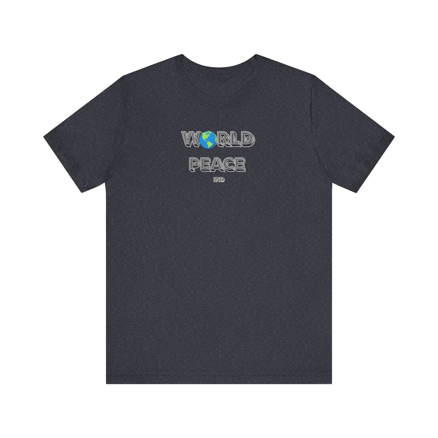 World Peace Unisex Jersey Tee - Casual Comfort for Every Occasion
