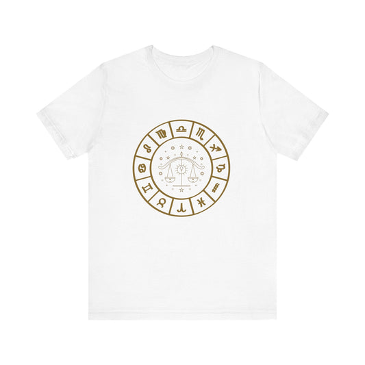LIBRA Astrology Zodiac Graphic Tee shirt