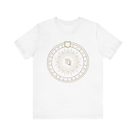 Virgo Zodiac Short Sleeve unisex t shirt