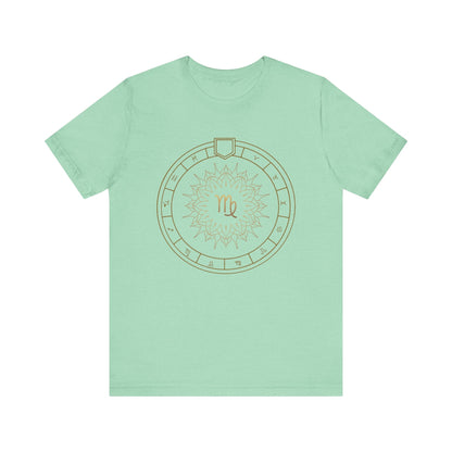 Virgo Zodiac Short Sleeve unisex t shirt