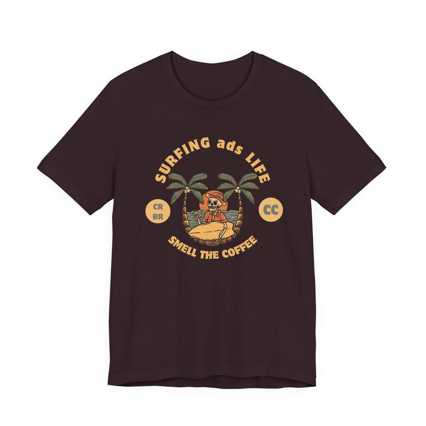 Surfing Life Short Sleeve Tee - Perfect Beachwear, Casual Outing Top, Summer Vibe Shirt, Gift for Surf Lovers, Comfy Everyday Wear
