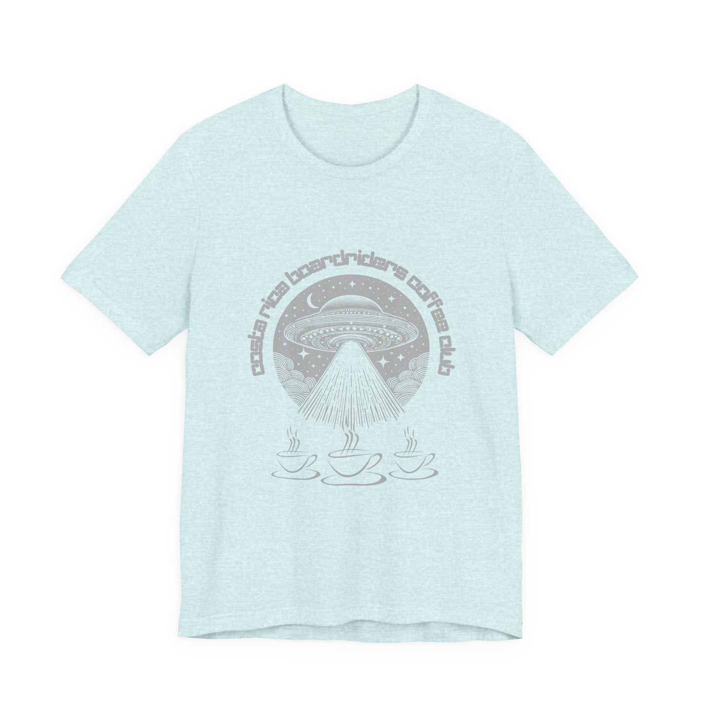 Unisex Coffee Club Tee, Relaxed Vibe Shirt, Great for Coffee Lovers, Gift for Holidays, Casual Wear, Coffee Shop Style