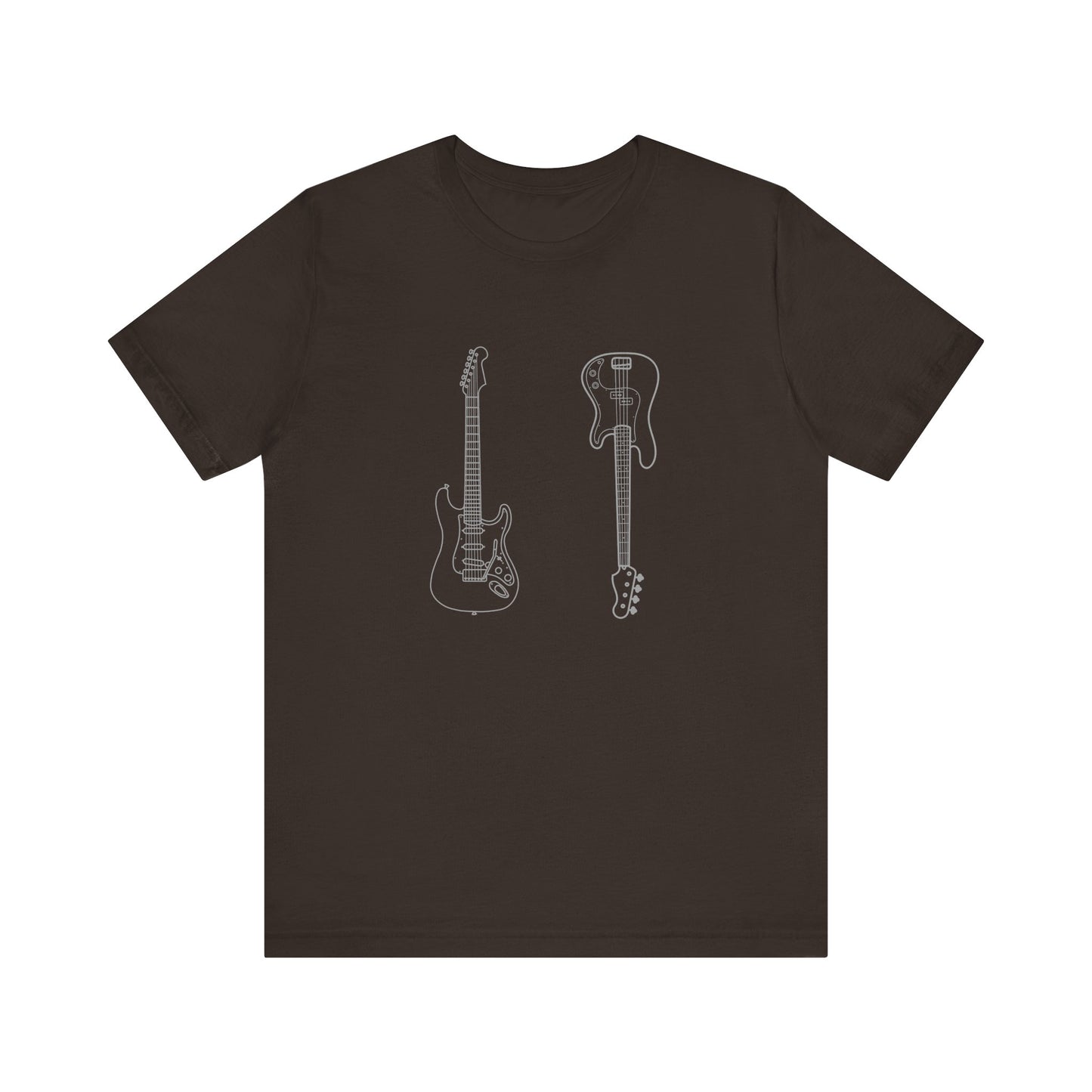 Guitar Lover's Unisex Tee, Music Gift, Rock Band Shirt, Festival Wear, Vintage Style Graphic Tee, Casual Concert Top