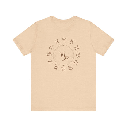 CAPRICORN Zodiac Symbol T-Shirt