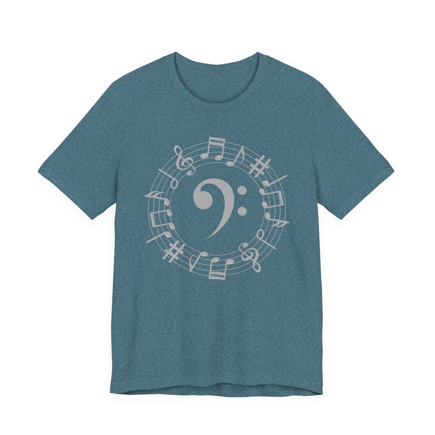 Music Note Unisex Jersey Tee, Musical Gift, Music Lover Shirt, Perfect for Concerts, Music Festivals, Unique Music Tee, Birthday Gift