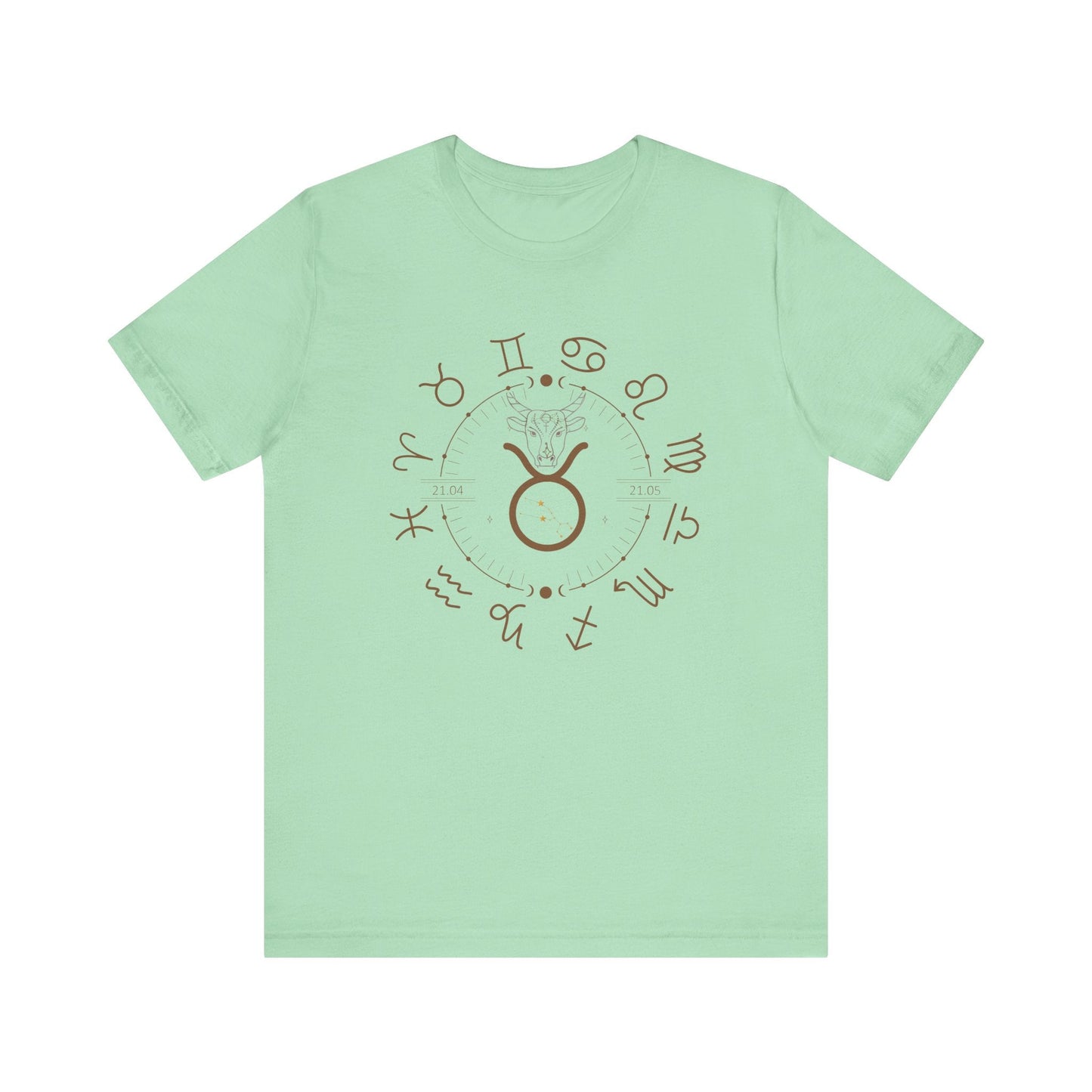 TAURUS Zodiac Clock Tee - Unisex t shirt