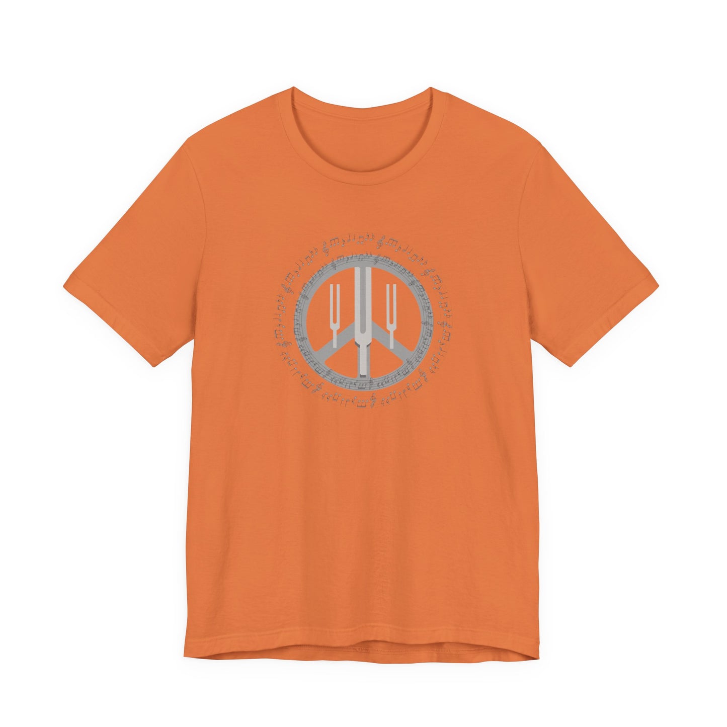 Peace Symbol T‑Shirt — Vintage Gray Peace Sign Graphic Tee