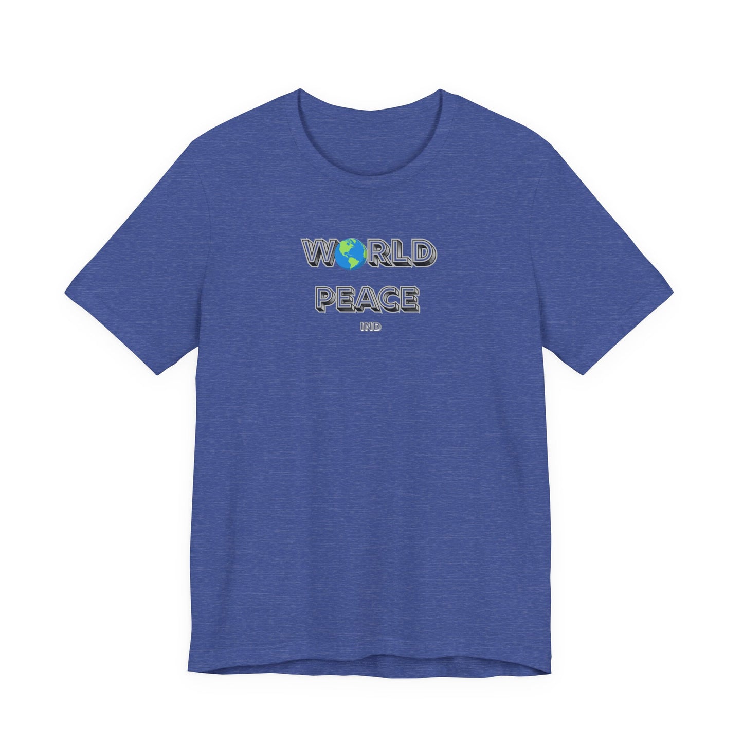 World Peace Unisex Jersey Tee - Casual Comfort for Every Occasion